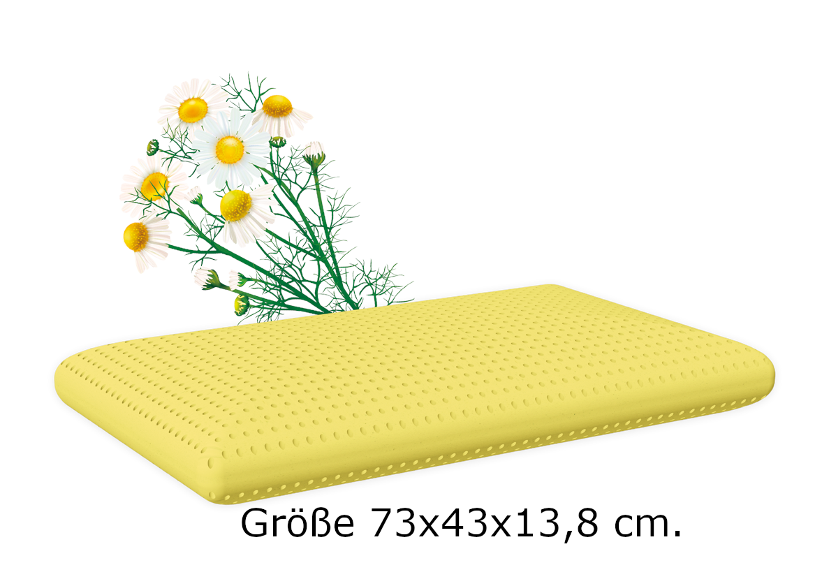 Kopfkissen ( Duftkopfkissen , Memory Foam Kopfkissen ) Kamillen Duft